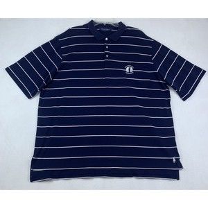 Polo Golf Ralph Lauren 2007 British Open Navy Short Sleeve Golf Shirt Size XXL